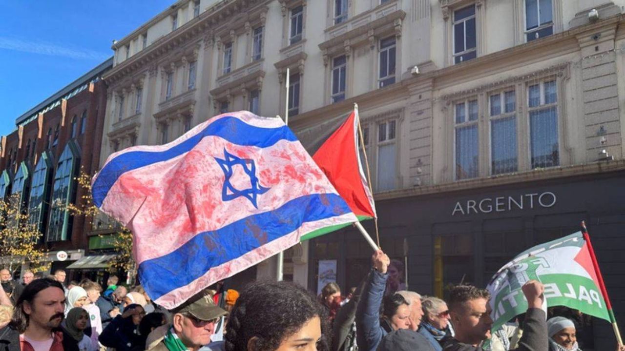 Pro-Palestine Ireland reacts to pro-Israel EU