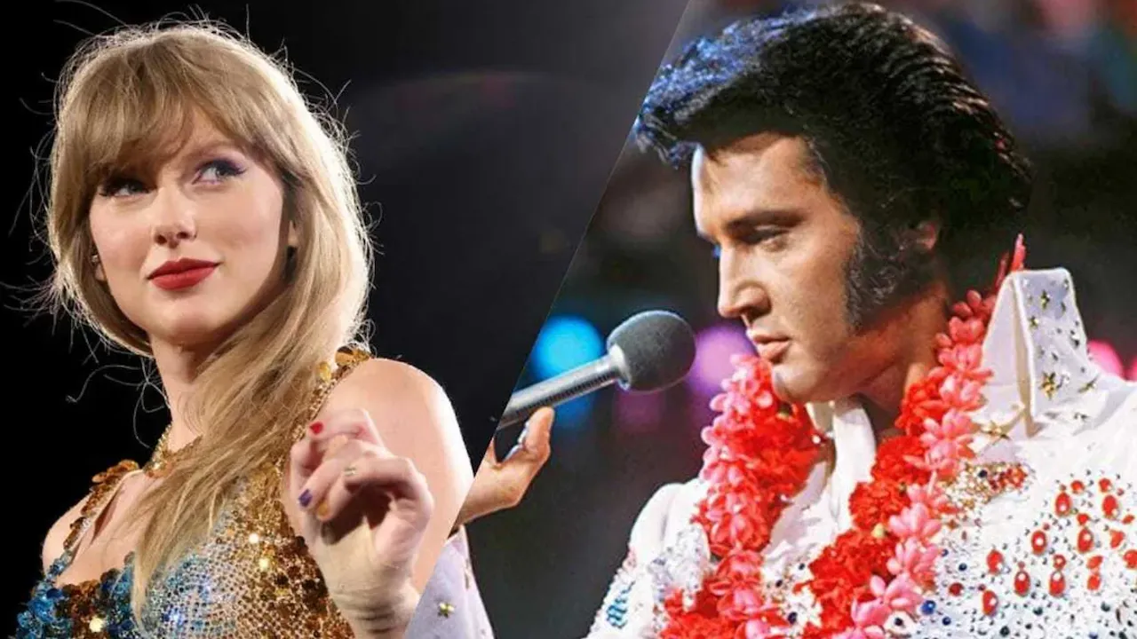 Taylor Swift broke Elvis Presley's record!
