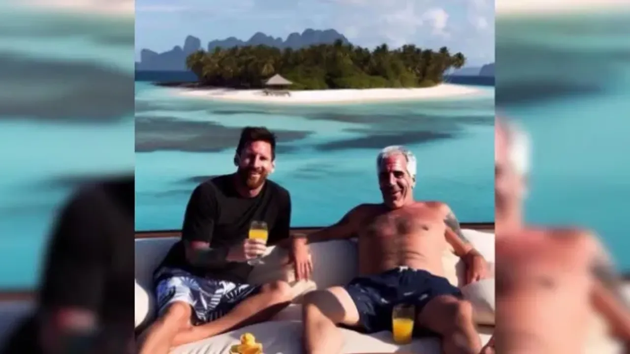 Is the photo showing Lionel Messi and Mossad agent Jeffrey Epstein together real? Here is our analysis