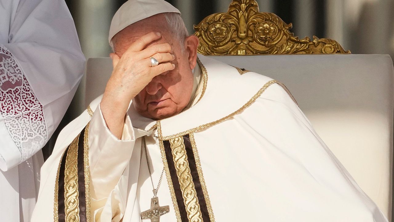 Resignation message from the Pope!