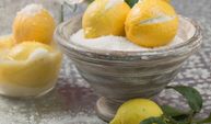 Try this right before bedtime: place a salted lemon on your bedside table and wait!