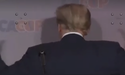 Trump's imitation of Biden drew laughter