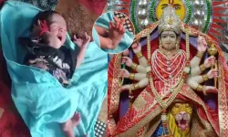 A baby born with 26 fingers was declared a Hindu goddess!