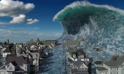 Tsunami alert in the ocean!