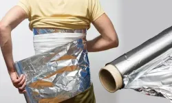Wrap aluminum foil around your waist and get rid of pain for life!