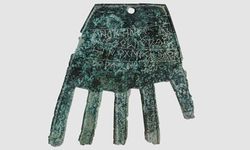 2,000 year old bronze hand found