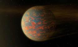 Super Earth with a thick atmosphere discovered