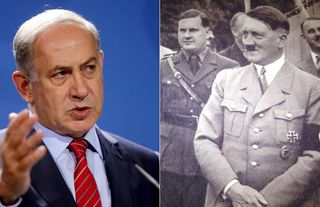 Netanyahu defended Hitler! Look who he blamed
