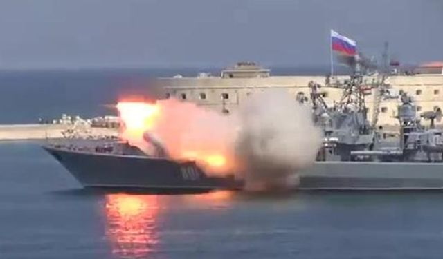 The heart of the Russian navy has been hit!