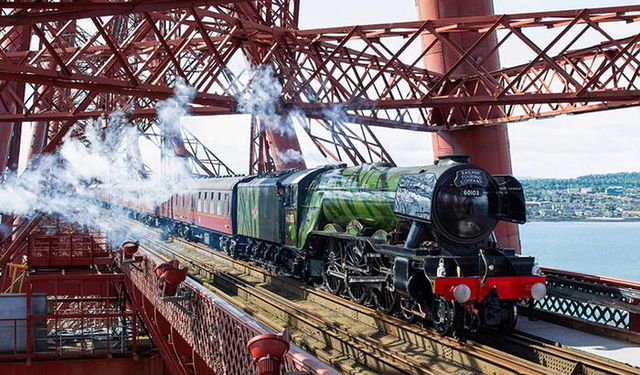 Historic Flying Scotsman train collides with another train
