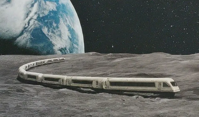 US starts work on a lunar railroad system