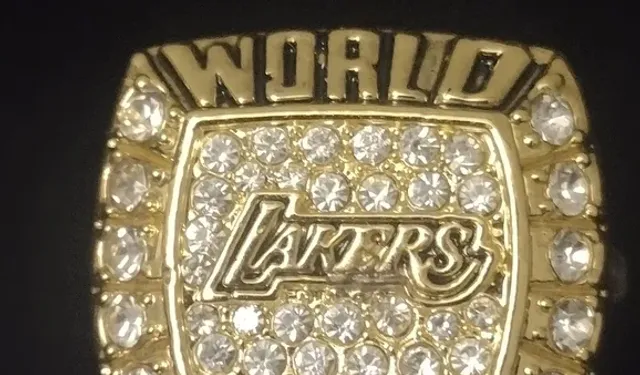 NBA star's ring goes on sale!