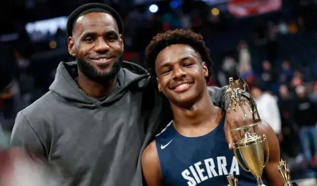 Bombshell LeBron James claim from the Lakers: Son Bronny James...