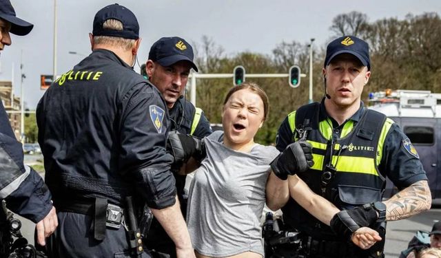 Greta Thunberg arrested in the Netherlands!