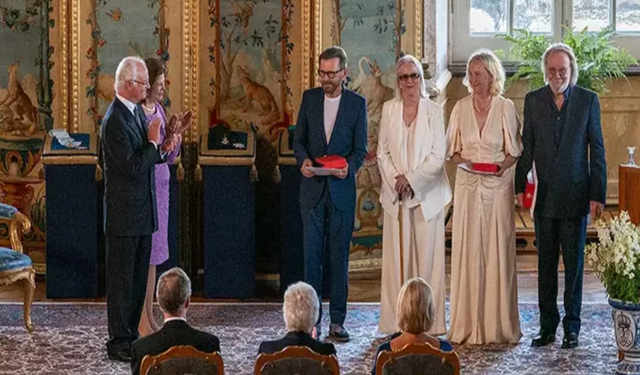 ABBA, the famous music group, was awarded the Royal Order