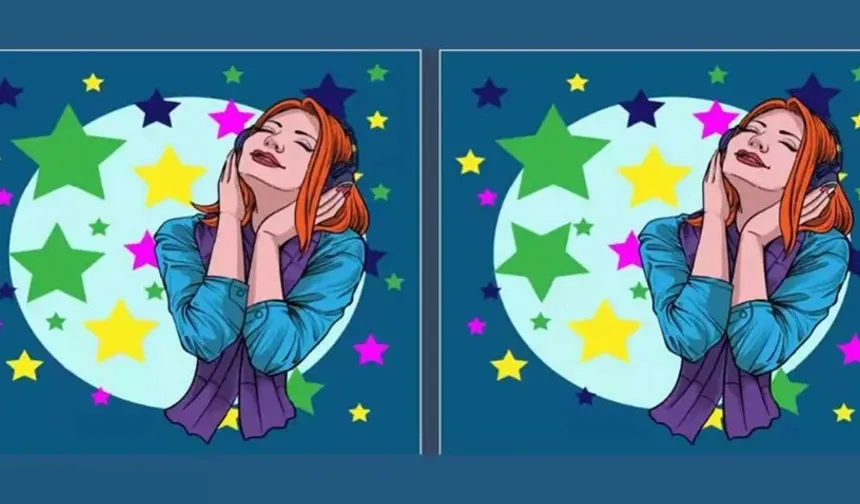 Only those with a high IQ can see the 5 differences between the two girls in 13 seconds!