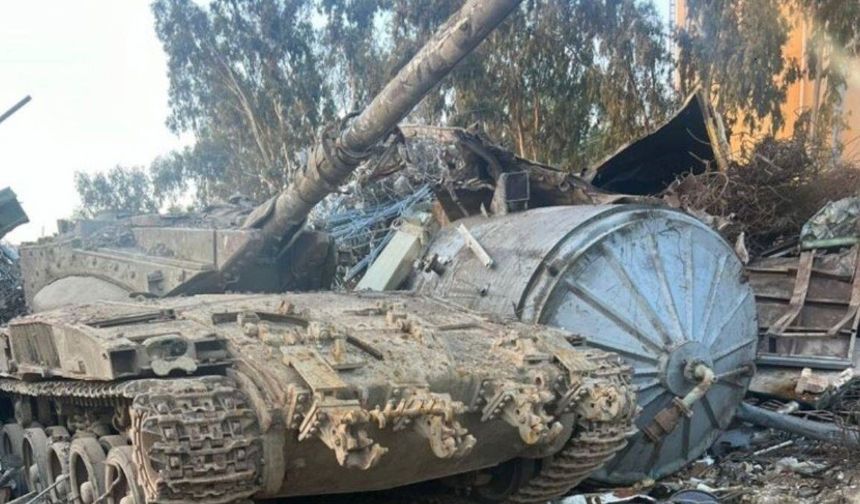 Tank stolen from military base found in a scrapyard!