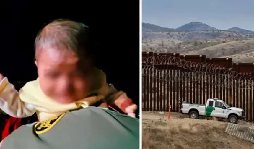 Human tragedy on the US-Mexico border: Two-month-old baby found abandoned!