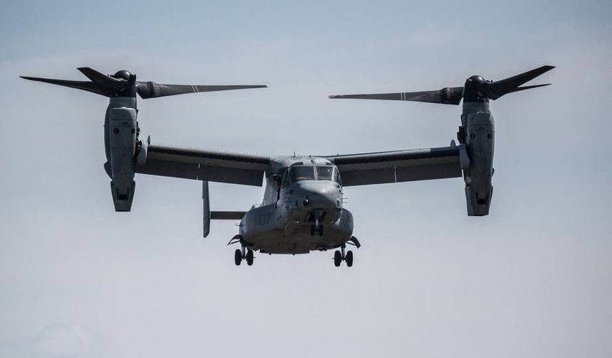 US military plane crashes into ocean