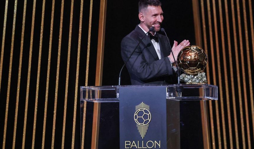 Ballon d'Or 2023: Lionel Messi wins the Golden Ball!