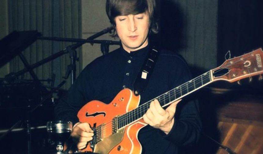 John Lennon's guitar is going up for auction!
