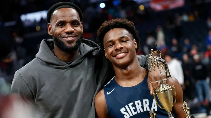 Bombshell LeBron James claim from the Lakers: Son Bronny James ...