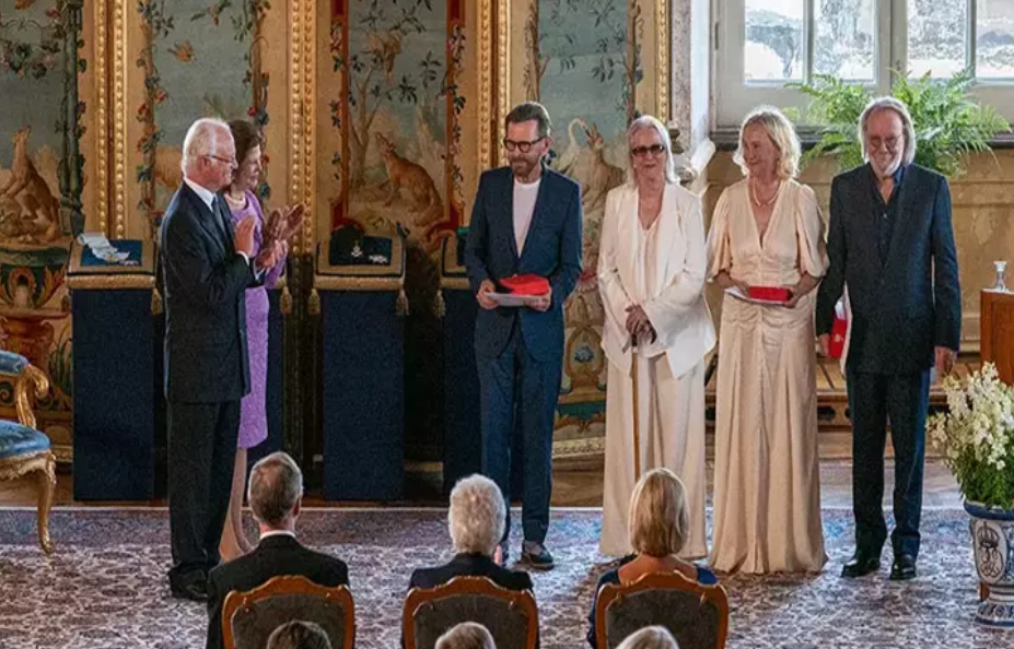 ABBA, the famous music group, was awarded the Royal Order - Vimarsana News